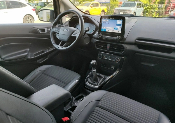 Ford EcoSport cena 69900 przebieg: 77286, rok produkcji 2018 z Warszawa małe 466